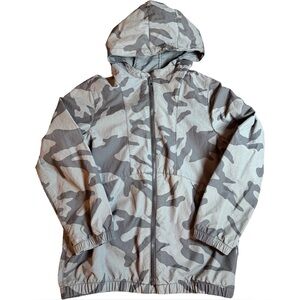 GAP Boys Camo Full-Zip Jacket – Size M (8R)